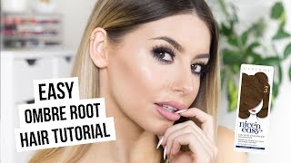 EASY OMBRE ROOT HAIR TUTORIAL I COCOCHIC [upl. by Dwaine425]