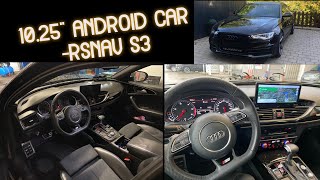 Audi A6A7 S6S7 RS6RS7 4G C7 RSnav S3  Android AutoWireless CarPlayGoogle Maps Earth AllinOne [upl. by Alger794]