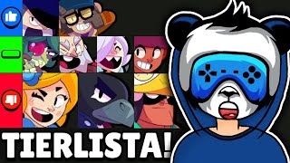 TIERLISTA POSTACI Z BRAWL STARS [upl. by Ikin]