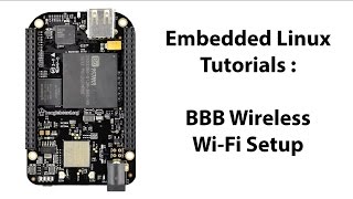 BeagleBone Black Wireless WiFi Setup [upl. by Ennagem]