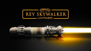 Rey Skywalkers Lightsaber Hasbro Force FX Elite [upl. by Eilrak115]