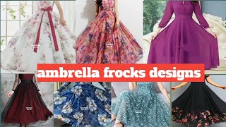 latest ambrella frocks designs ideasunique and trendy ambrella frocks for girls 2024 [upl. by Quick]