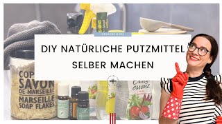 DIY Natürliche Putzmittel selber machen und Geld sparen [upl. by Ozzy657]