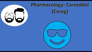 NCLEX Prep Pharmacology Carvedilol Coreg [upl. by Llekcor]