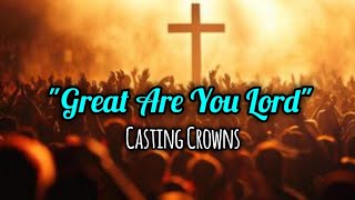 quotGreat Are You Lordquot by Casting Crowns Sign LanguageOC [upl. by Audri]