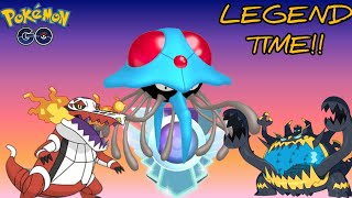 Hitting legend in 3 days with GUZZ TENTA amp SKELE in open ultra league Pokemon Go battle league [upl. by Arahat860]