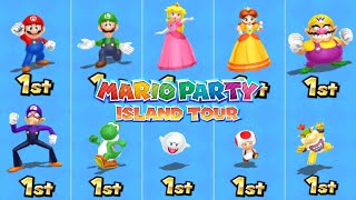 Mario Party Island Tour  All Winning amp Losing Animations [upl. by Rayner]