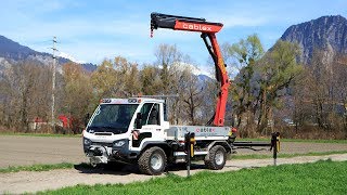 cablex Aebi VT450 Vario Transporter mit Wechselaufbau [upl. by Krissie]