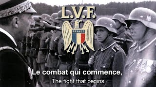 Contre les Rouges  LVF Légion des Volontaires Français FRENG [upl. by Nylesor5]