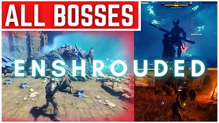 Enshrouded All Bosses [upl. by Kaasi]