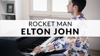 Rocket Man  Elton John  Piano Cover  Sheet Music [upl. by Eelrebmyk]