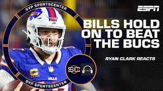 Bucs vs Bills Reaction Buffalo needs to be more consistent – Ryan Clark  SC with SVP [upl. by Eynttirb]