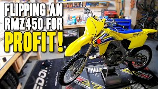 I Fixed This 800 Dirt Bike and Made 1300 [upl. by Elag791]