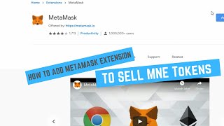 How to sell Minereum Tokens through Metamask ERC 20 Wallet amp How to connect wallet via Chrome extnsn [upl. by Bruce]