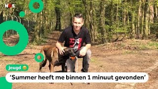 Raymé en zijn vader voeden politiehonden op [upl. by Yelrahs17]