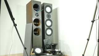 TEARDOWN 3000 Magnat floorstanding speakers  Whats Inside [upl. by Anialad589]