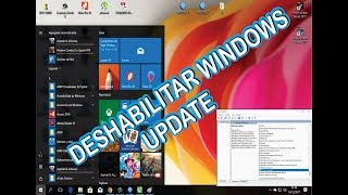 DESHABILITAR WINDOWS UPDATE WINDOWS 10  directivas de grupo local  servicios [upl. by Siraf]