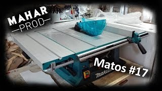 Test Materiel 17  Scie Makita MLT 100 [upl. by Etsirhc606]