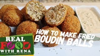 How to Make Fried Boudin Balls [upl. by Ssew764]