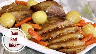 Oven Baked Beef Brisket Made Easy and Simple [upl. by Jeggar]