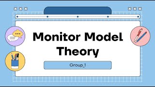 MONITOR MODEL THEORYby STEPHEN KRASHEN explanation [upl. by Lehacim]