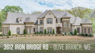 3612 Iron Bridge Road Olive Branch MS [upl. by Retloc]