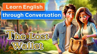 The Lost Wallet  English Conversations [upl. by Mcdowell]