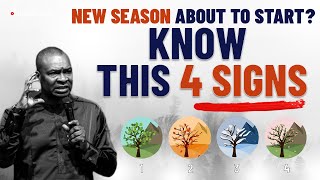 PAUSE LISTEN  Is Your Next Season Approaching These 4 Signs Will Shock Youquot  Apst Joshua Selman [upl. by Eiralc508]