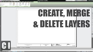 AutoCAD Layer Tutorial How to Create Merge Delete amp Change Layers [upl. by Koetke795]