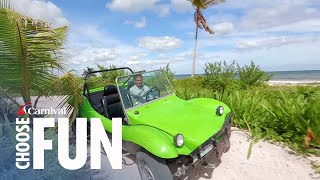 Dune Buggy amp Beach Safari in Costa Maya Mexico  Carnival Shore Excursions  Carnival Cruise Line [upl. by Atat]