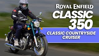 2023 Royal Enfield Classic 350 Countryside Cruiser ONBOARD REVIEW [upl. by Egduj]