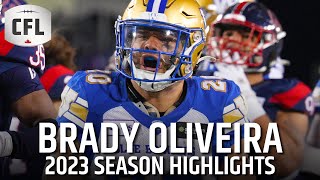 Brady Oliveira 2023 CFL Highlights [upl. by Teahan]