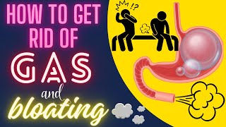 How to Get Rid of Gas and Bloating Symptoms and Treatment of Intestinal Gas Home Remedies [upl. by Bonar]