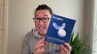 Auraglow Teeth Whitening Kit  Product Review [upl. by Tenrag]