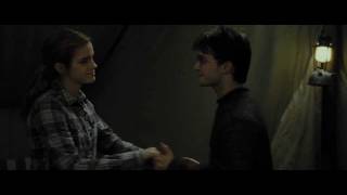 Hermione and Harry dancing in a tent  Deathly Hallows part 1   HD [upl. by Yettie]