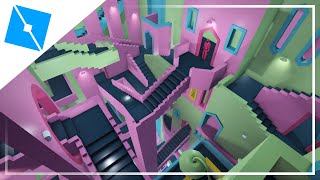 Stairs Room Squid Game Sped Up Version SPEEDBUILD Timelapse ROBLOX Studio [upl. by Vizzone139]