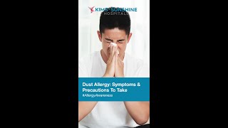 About Dust Allergy  Symptoms amp Precautions To Take [upl. by Oedama]