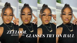 ZEELOOL GLASSES REVIEW amp HAUL  COUPON CODE [upl. by Averill655]