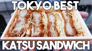 The Best Katsu Sandwiches in Tokyo [upl. by Lusar]