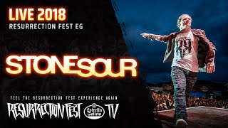 Stone Sour  Live at Resurrection Fest EG 2018 Full show [upl. by Kcirdled126]