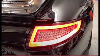 UnboxingInstall 20052012 Porsche 997 Carrera S Aftermarket LED Tail Lamps [upl. by Derzon]