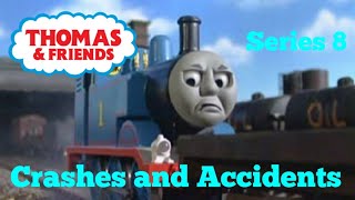 Thomas amp Friends Series 8 2004 Crashes amp Accidents [upl. by Ardnasirhc]