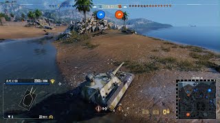 Wot Console Jagdpanzer E100  El Hallouf 65k direct damage [upl. by Vivi]