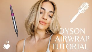 Dyson Airwrap Tutorial Review for Short Hair  Love Olia [upl. by Bruner]