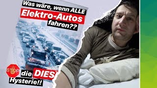 Vollsperrung Wie lang überlebt man bei 5°C im EAuto im Stau [upl. by Ginni162]