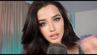 ASMR friend does your makeup for a party 💄 [upl. by Perretta409]