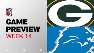 Green Bay Packers vs Detroit Lions  2024 Week 14 Game Preview [upl. by Eirtemed]