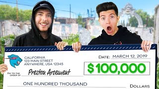 I Won 100000 From MrBeast YouTuber Battle Royale [upl. by Heidi]