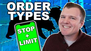 Stock Market Order Types EXPLAINED  Limit  Stop  Stop Limit  Trailing Stop [upl. by Annert]