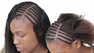 No Closure No Leave Out No Glue Sis  Easy Sewin Tutorial Without Closure  Step By Step [upl. by Uy]